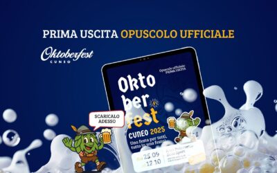 È ora disponibile la prima uscita dell’opuscolo dell’8ª edizione dell’Oktoberfest Cuneo!