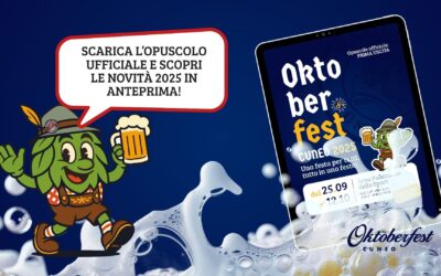 È ora disponibile la prima uscita dell’opuscolo dell’8ª edizione dell’Oktoberfest Cuneo!